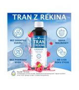 Domowa Apteczka Odporność Tran z rekina o smaku malinowym, 250 ml