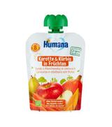 Humana Mus Dynia z marchewką w owocach  po 8 m-cu - 90 g - cena, opinie, właściwości