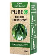 PUREO Olejek eteryczny Eukaliptusowy 100% naturalny, 10 ml