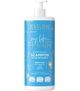 Eveline Cosmetics My Life My Hair Nawilżający Szampon wygładzający do włosów suchych i zniszczonych, 500 ml, cena, opinie, właściwości