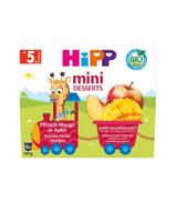 Hipp Bio od pokoleń, Jabłka-Brzoskwinie-Mango, od 5. m-ca, 4 x 100 g