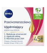 Nivea, przeciwzmarszczkowy ujędrniający krem na dzień 45+, 50 ml