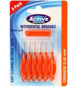 Beauty Formulas Active Oral Care Interdental Brushes Czyściki do przestrzeni międzyzębowych 0,45 mm, 6 sztuk