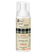 Ava Eco Men Pheromones Pianka do mycia twarzy i skóry z zarostem aktywująca męskie feromony, 150 ml, cena, opinie, skład - ważny do 2025-10-31