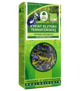 Dary Natury Herbatka ekologiczna Klitoria ternateńska kwiat, 10 g, cena, opinie, wskazania