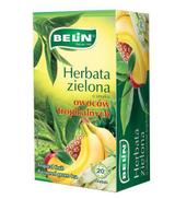 Belin Herbata zielona o smaku owoców tropikalnych, 20 x 1,75 g