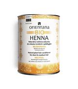 Orientana Bio Henna Naturalna roślinna odżywka do włosów krótkich i półdługich Bezbarwna - 50 g - cena, opinie, właściwości