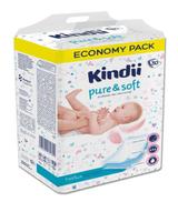 Kindii Pure & Soft Podkłady dla niemowląt 60 cm x 40 cm, 30 sztuk