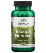 SWANSON Bacopa Monniera Extract 250 mg - 90 kaps.