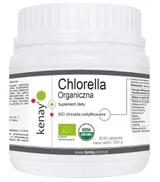Kenay, Chlorella Organiczna, tabletki, 600 sztuk