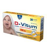 Oleofarm D - Vitum Witamina D 400 j.m. dla niemowląt, 30 kaps., cena, opinie, składniki