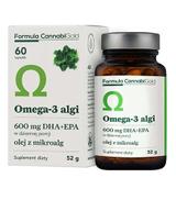Formula CannabiGold Omega-3 algi, 60 kaps., cena, opinie, właściwości