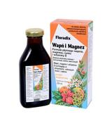 Floradix Wapń i magnez w płynnej formule - 250 ml - cena, opinie, właściwości