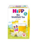 HIPP BIO Herbatka na dobre samopoczucie bez cukru - 15 x 0,36 g
