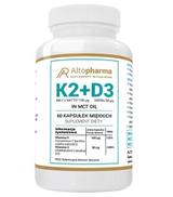 Altopharma Witamina K2 + D3 - 60 kaps. - cena, opinie, wskazania