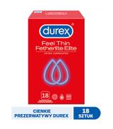 DUREX FETHERLITE ELITE Prezerwatywy supercienkie, 18 szt. - cena, opinie, właściwości