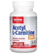 Jarrow Formulas Acetyl L-Carnitine 500 mg - 120 kaps. - cena, opinie, dawkowanie
