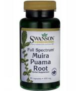 SWANSON Full Spectrum Muira Puama Root 400 mg - 90 kaps.