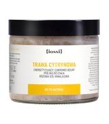 Iossi Trawa Cytrynowa Energetyzujący Cukrowo - Solny peeling do ciała, 250 ml - ważny do 2024-12-31