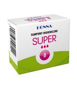 Donna Super Tampony higieniczne  - 8 szt. - cena, opinie, wskazania