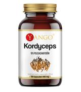 Yango Kordyceps 10% polisacharydów 440 mg, 90 kaps., cena, opinie, stosowanie