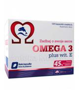 OLIMP OMEGA 3 + Witamina E 500 mg - 120 kaps.