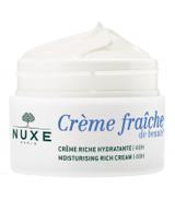 Nuxe Creme fraiche de beauté® Krem nawilżający do skóry suchej, 50 ml, cena, wskazania, opinie