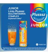 Plusssz Junior Multiwitamina Complex Tabletki musujące o smaku tropikalnym - 20 tabl. mus. - cena, opinie, właściwości