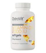 OstroVit Vitamin D3 2000 IU Softgels - 60 kaps. - cena, opinie, dawkowanie