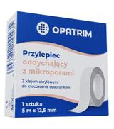 Opatrim przylepiec oddychający z mikroporami 5 m x 12,5 mm, 1 sztuka