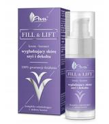 Ava Fill & Lift Krem-Booster wygładzający skórę szyi i dekoltu, 30 ml, cena, opinie, właściwości
