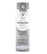 Ben & Anna Naturalny dezodorant bez sody Highland Breeze - 60 g - cena, opinie, stosowanie