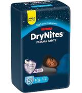 HUGGIES DRYNITES Pieluchomajtki dla chłopca 8-13 lat, 30-48 kg, 9 sztuk