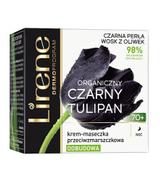 Lirene Organiczny Czarny Tulipan Krem-maseczka przeciwzmarszczkowa na noc 70+ - 50 ml - cena, opinie, właściwości
