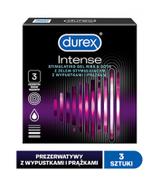 DUREX INTENSE Prezerwatywy - 3 szt. - cena, opinie, właściwości