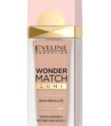 EVELINE Wonder Match Lumi Luksusowy podkład rozświetlający do twarzy, 20 Nude Warm, 30 ml