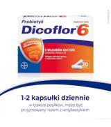 Dicoflor 6, kapsułki, 20 kapsułek