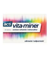 VITA-MINER Komplet niezbędnych witamin i minerałów - 30 tabl.