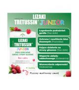 Tretussin Junior Lizaki smak malinowy, 8 sztuk