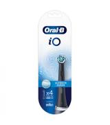 Oral-B iO Ultimate Clean Black Końcówki do szczoteczki elektrycznej, 4 sztuki