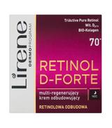 Lirene Retinol D-forte Multi - regenerujący krem odbudowujący na noc 70+ - 50 ml - cena, opinie, wskazania