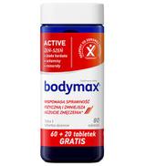 BODYMAX ACTIVE  - 60 tabl + 20 tabl Dla osób aktywnych fizycznie - cena, opinie, dawkowanie