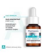 PHARMACERIS A A&E SENSILIX Duo koncentrat z wit. A&E- 30 ml - skóra wrażliwa i po zabiegach - cena, opinie, właściwości