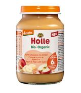 Holle Bio Deser dla niemowląt jabłko & banan z orkiszem od 6 miesiąca, 190 g - ważny do 2025-10-30