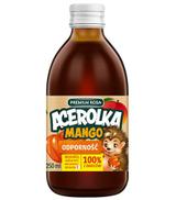 Premium Rosa, Sok 100% Acerolka z mango, 250 ml, cena, opinie wskazania - ważny do 2025-10-08