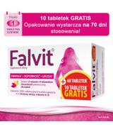 Falvit, tabletki, 60 + 10 sztuk