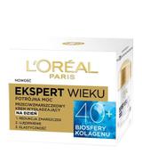 L'OREAL EKSPERT WIEKU Przeciwzmarszczkowy krem wygładzający na dzień 40+, 50 ml