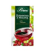Bi Fix Premium żurawina z maliną herbatka owocowa - 20 sasz. - cena, opinie, właściwości