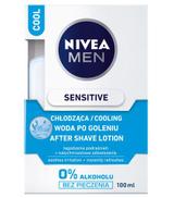 NIVEA MEN SENSITIVE COOL Woda po goleniu - 100 ml Chłodząca woda po goleniu - cena, opinie, skład