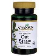 SWANSON Oat Straw 400 mg - 60 kaps.